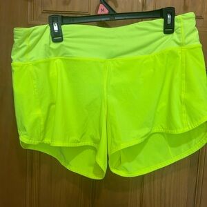 Lululemon speed up high rise. 2.5 inch. Size 12. Excellent condition.